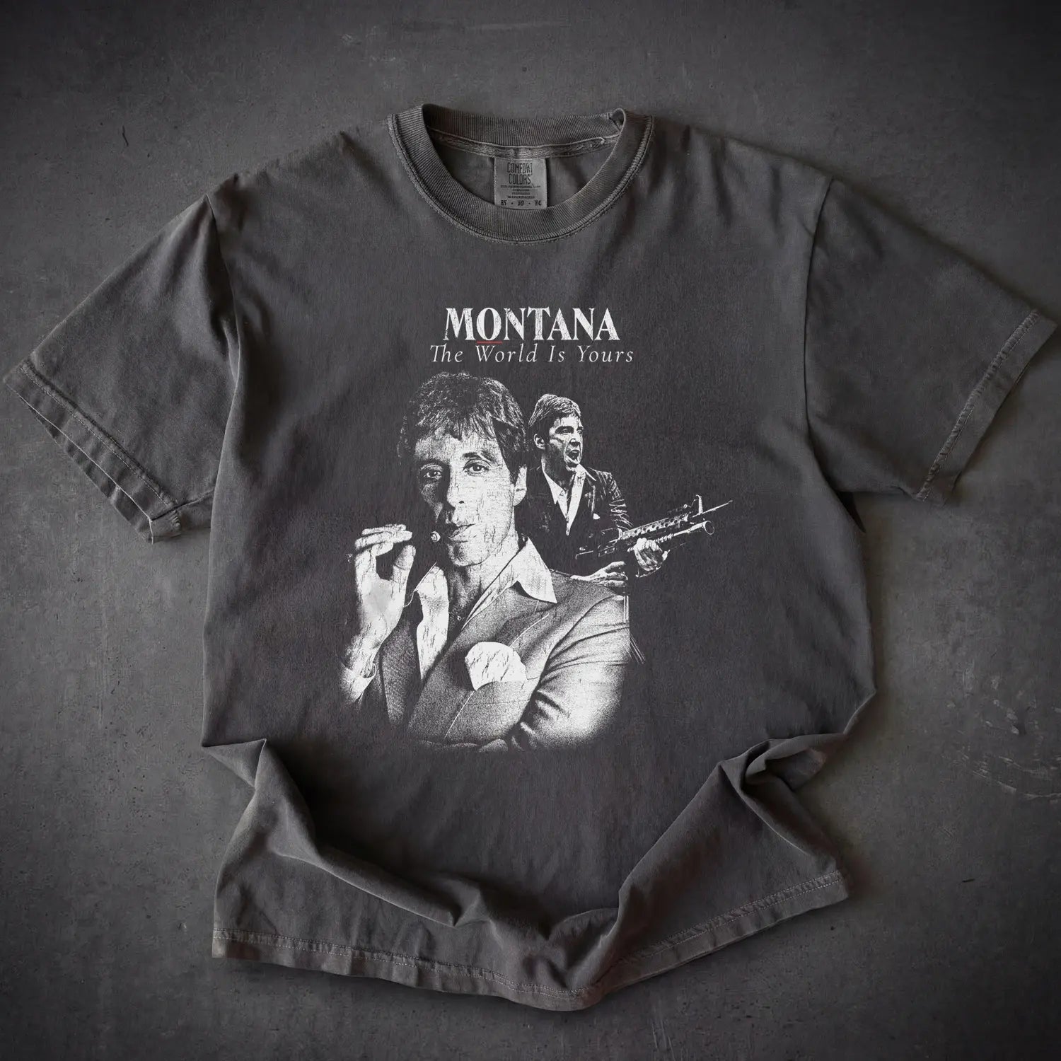 Scarface Montana Tee – The World Is Yours Shirt - Cruel Royalty