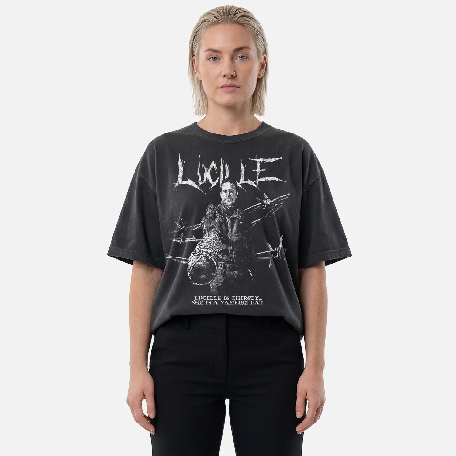 Lucille Bat Negan Tee – The Walking Dead Shirt - Cruel Royalty