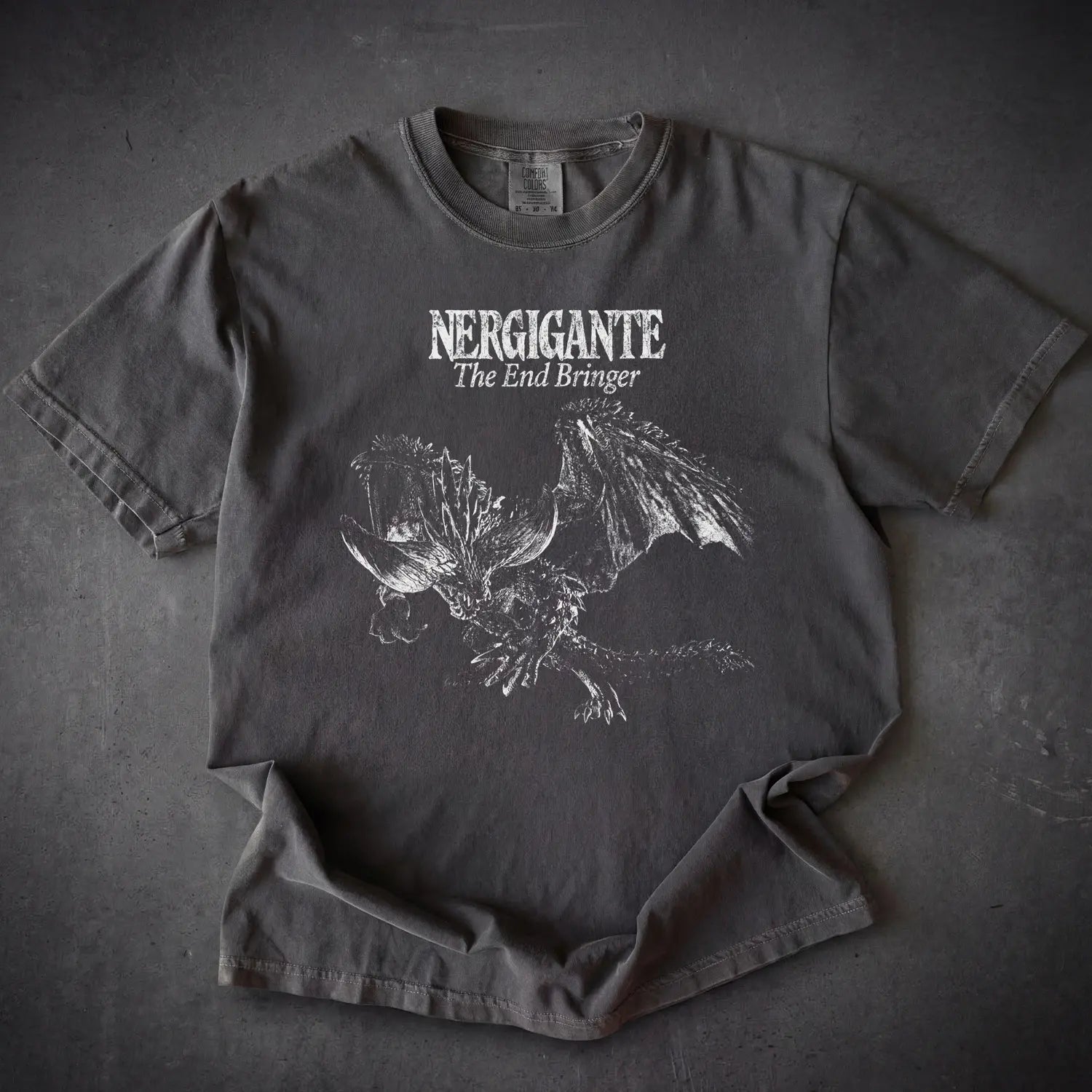 Nergigante Shirt – Devourer of Light Monster Hunter Tee - Cruel Royalty
