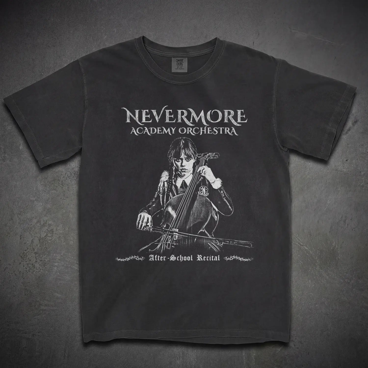 Wednesday Addams Tee – Nevermore Academy Shirt - Cruel Royalty