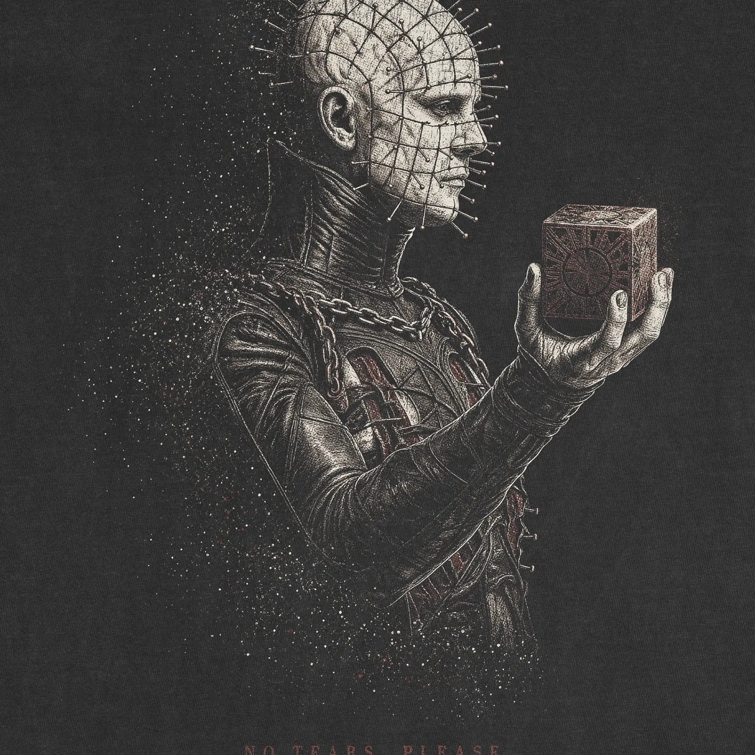 The Nailhead Tee – Pinned Demon Halloween Horror Shirt - Cruel Royalty
