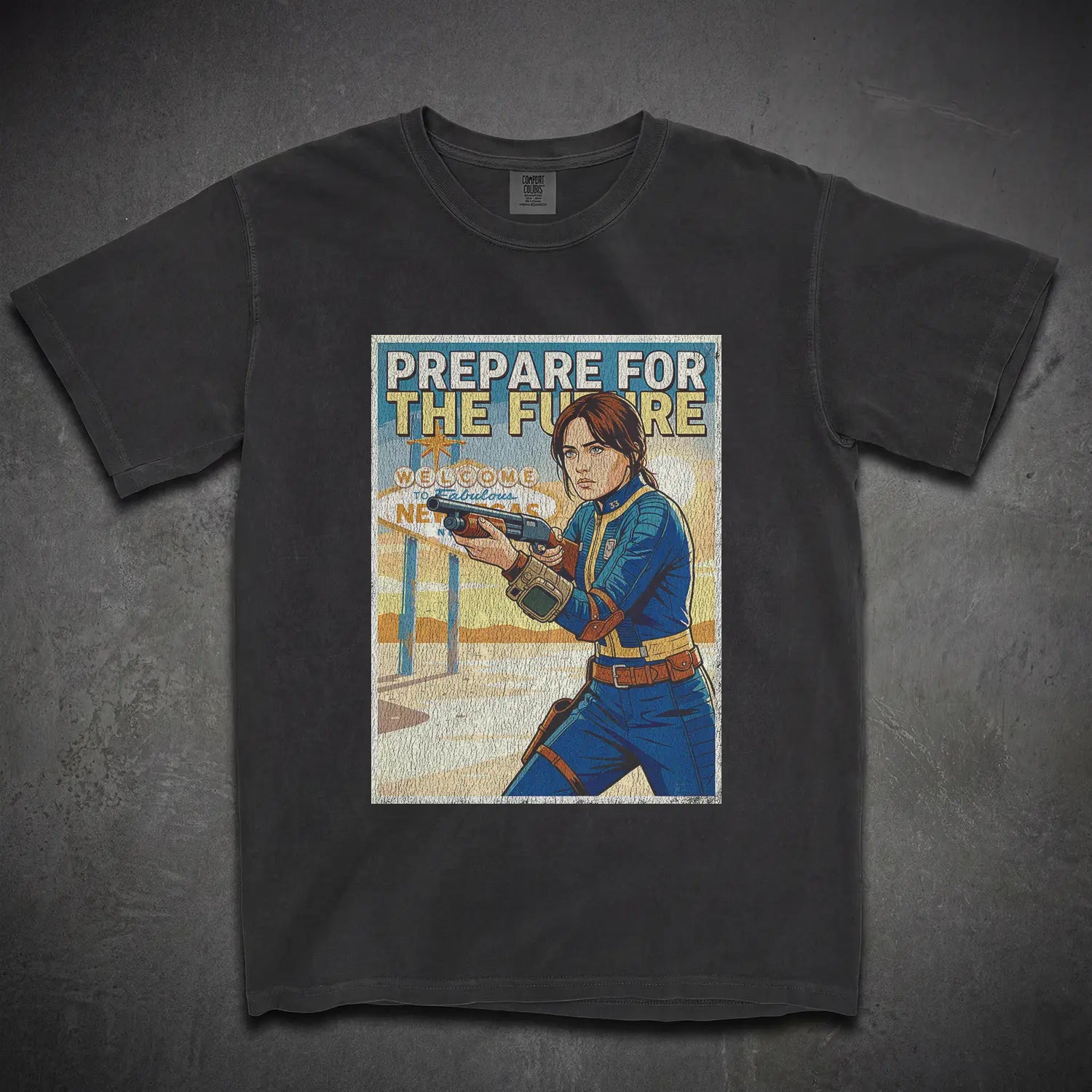 Lucy MacLean Tee – Fallout Prepare for the Future Shirt - Cruel Royalty