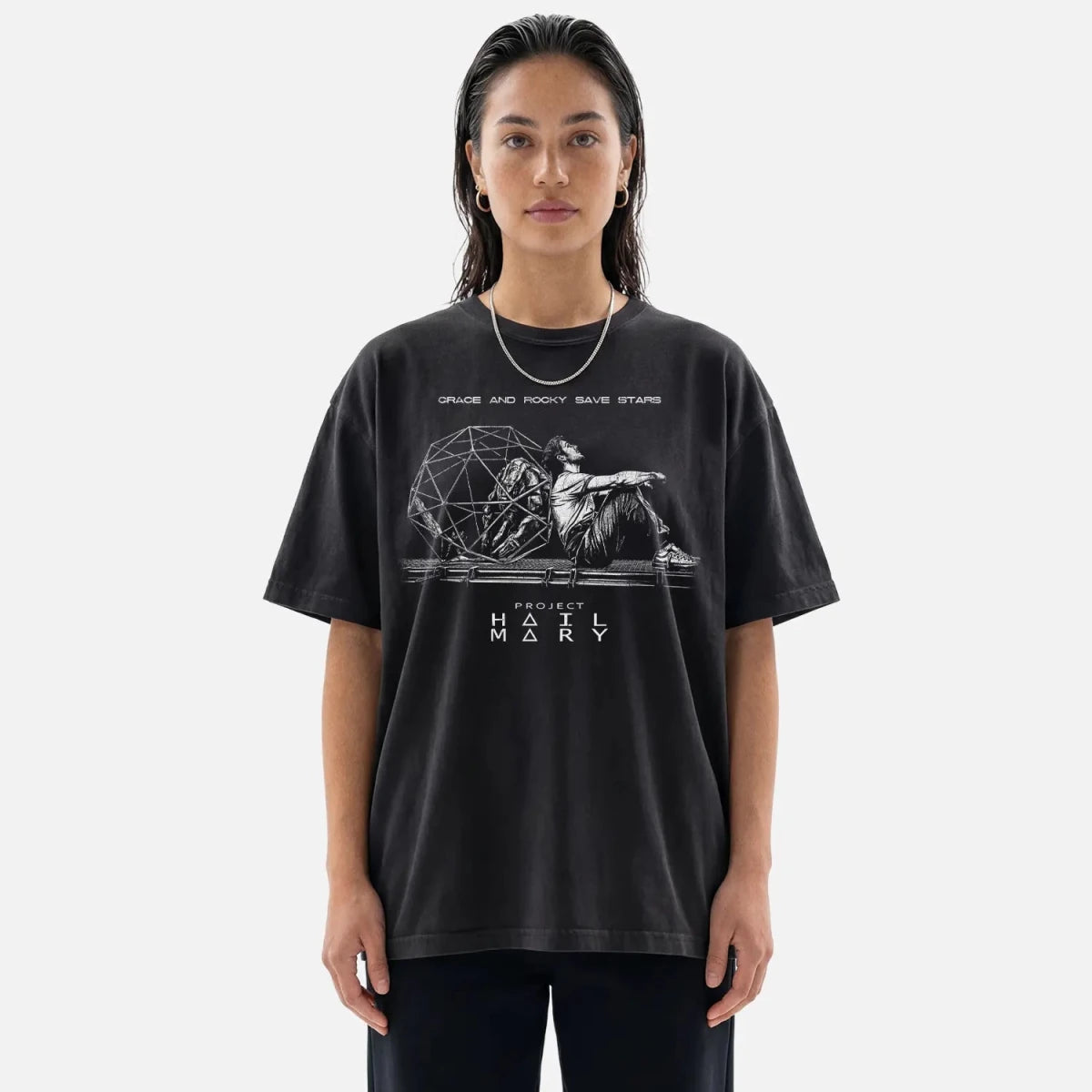 Project Hail Mary Tee – Ryland Grace and Rocky Sci - Fi Shirt - Cruel Royalty