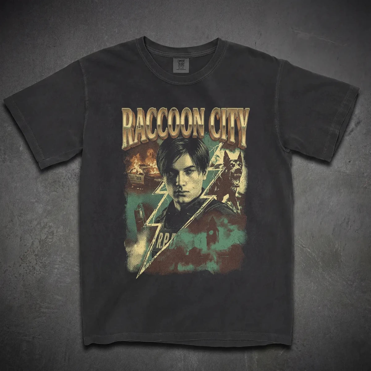 Raccoon City Tee – Resident Evil Bootleg Shirt - Cruel Royalty