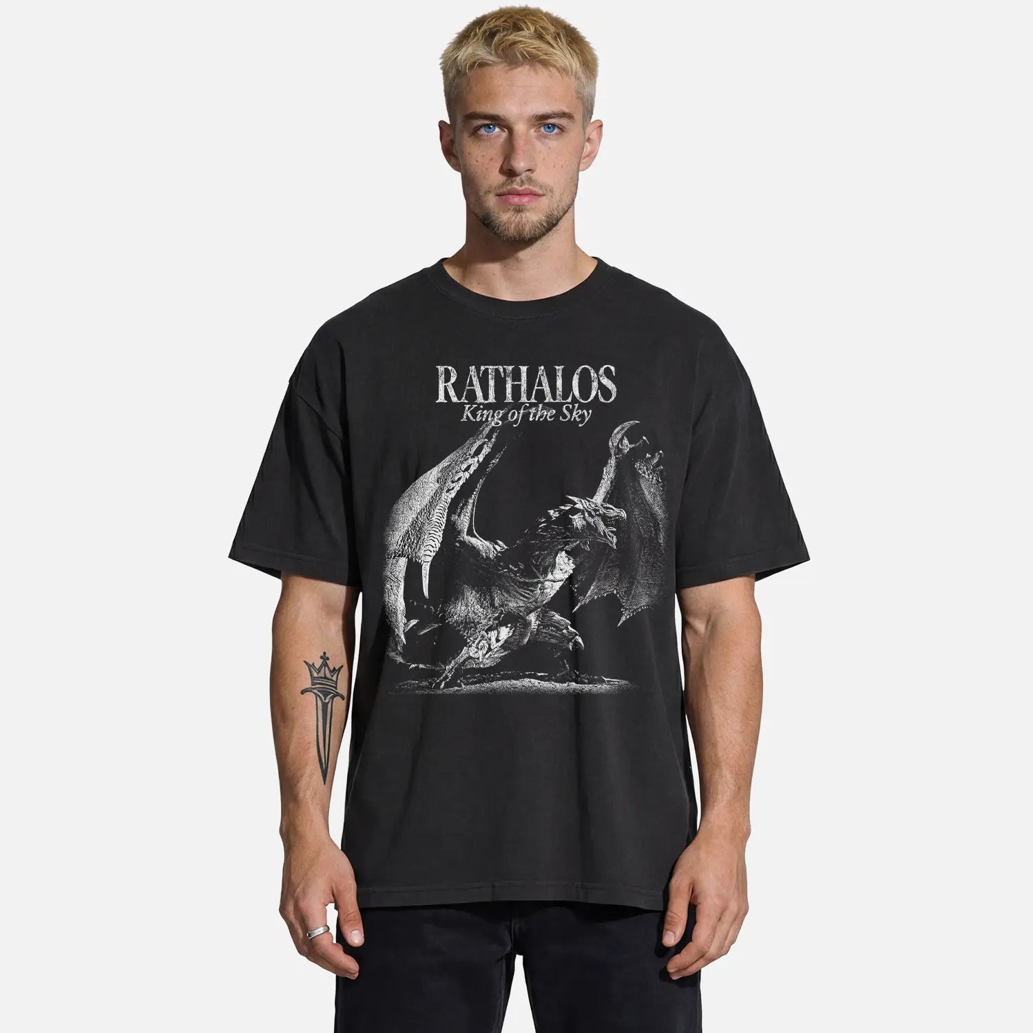 Rathalos Shirt – King of the Sky Monster Hunter Tee - Cruel Royalty