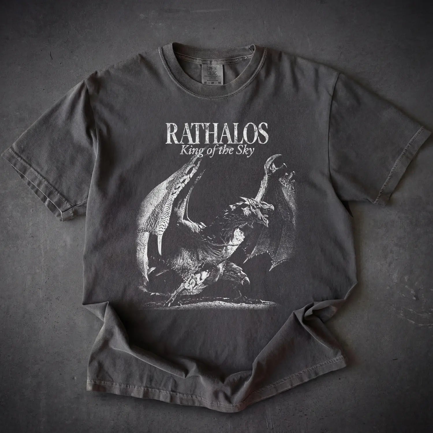 Rathalos Shirt – King of the Sky Monster Hunter Tee - Cruel Royalty