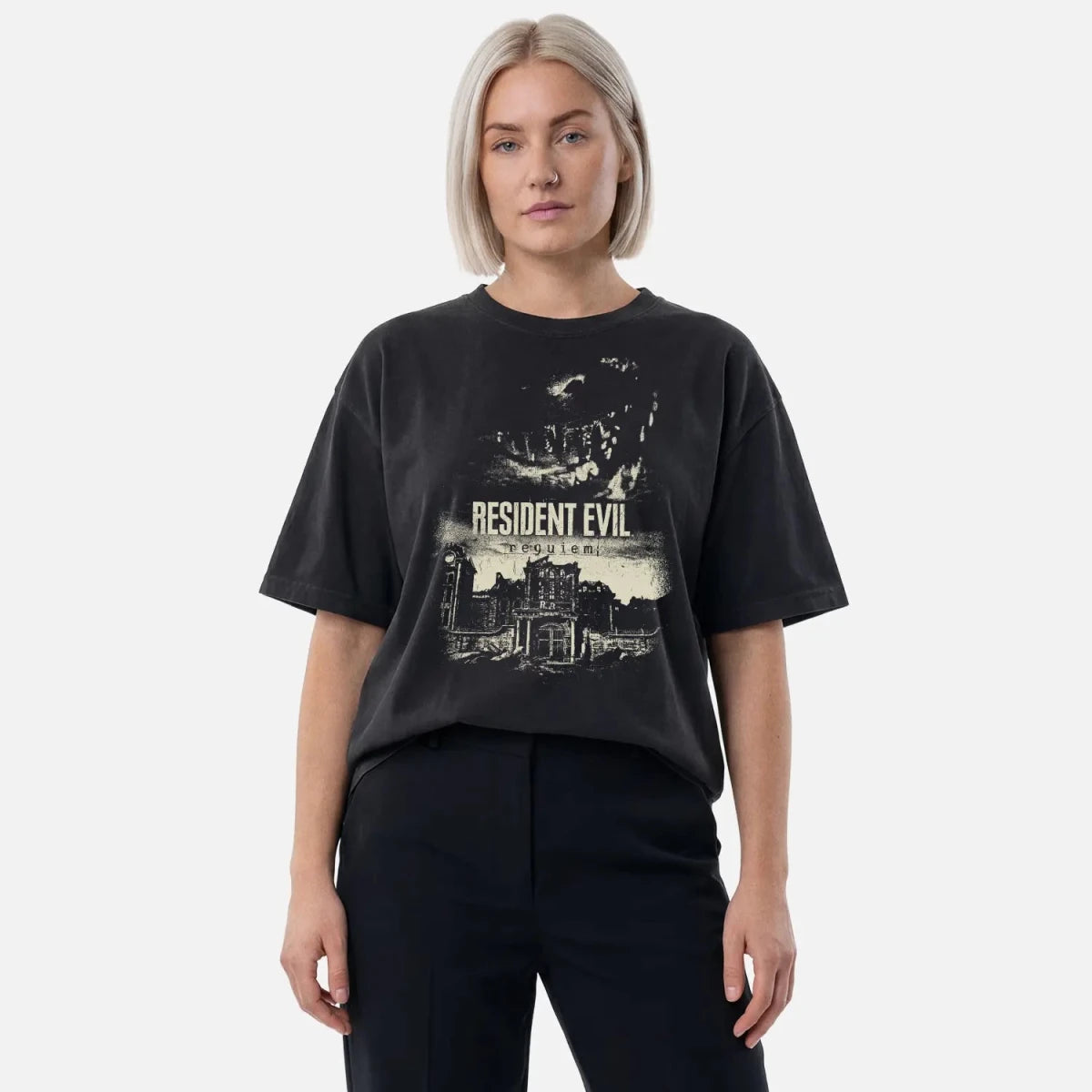Cruel Royalty Resident Evil 9 Biohazard Requiem graphic tee — best gift for Resident Evil fans, limited drop