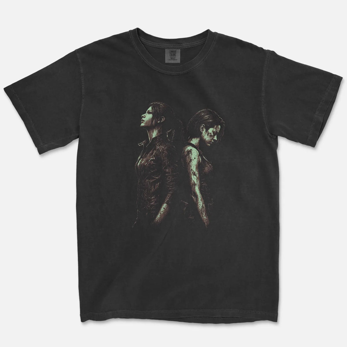 Jill & Claire Tee – Jill Valentine Claire Redfield Shirt