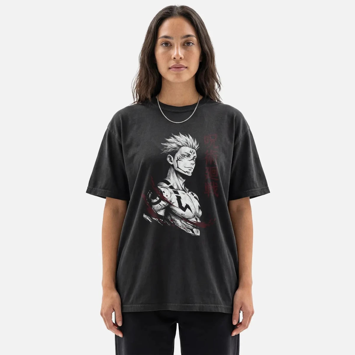 Ryomen Sukuna Tee – Jujutsu Kaisen Curse King Shirt - Cruel Royalty