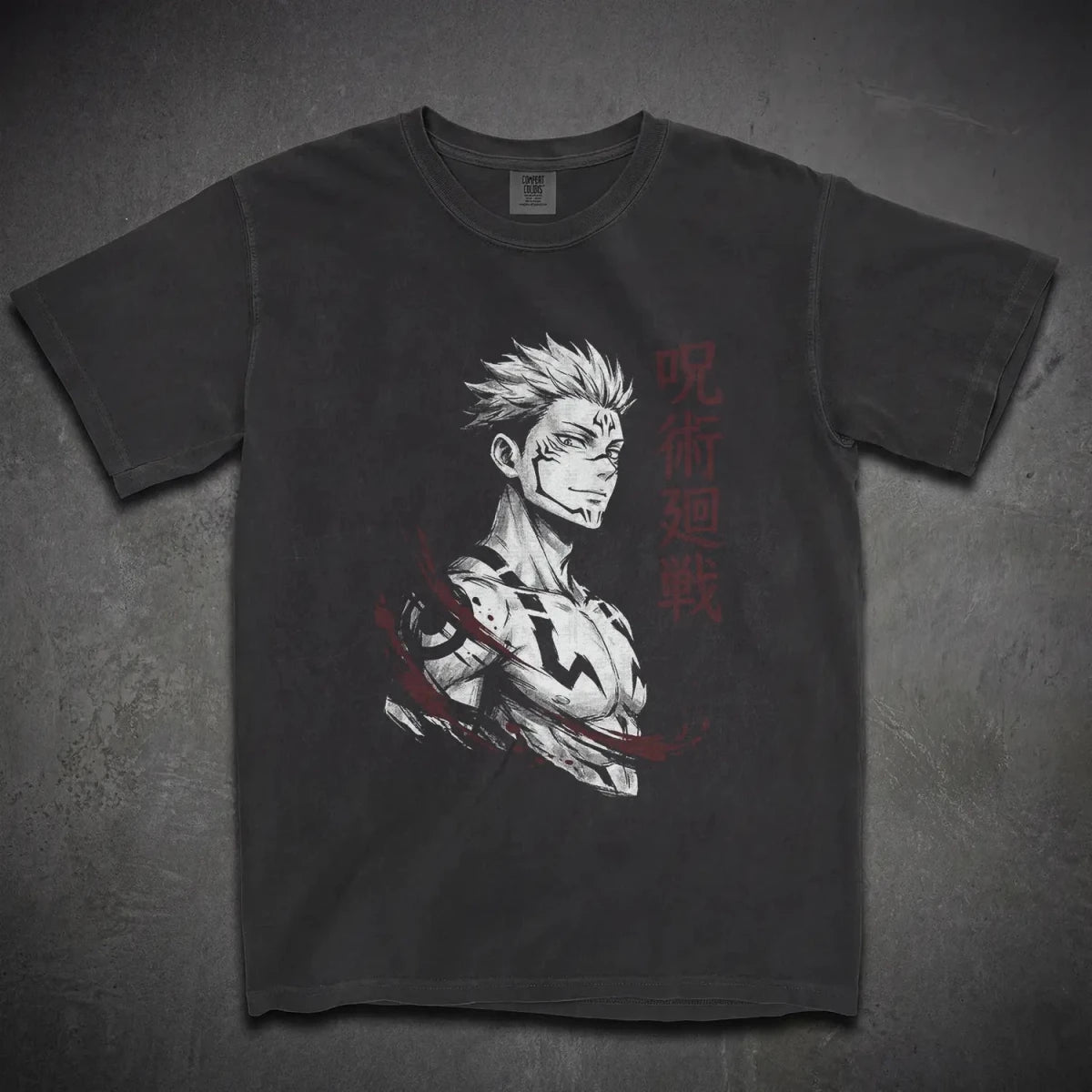Ryomen Sukuna Tee – Jujutsu Kaisen Curse King Shirt - Cruel Royalty