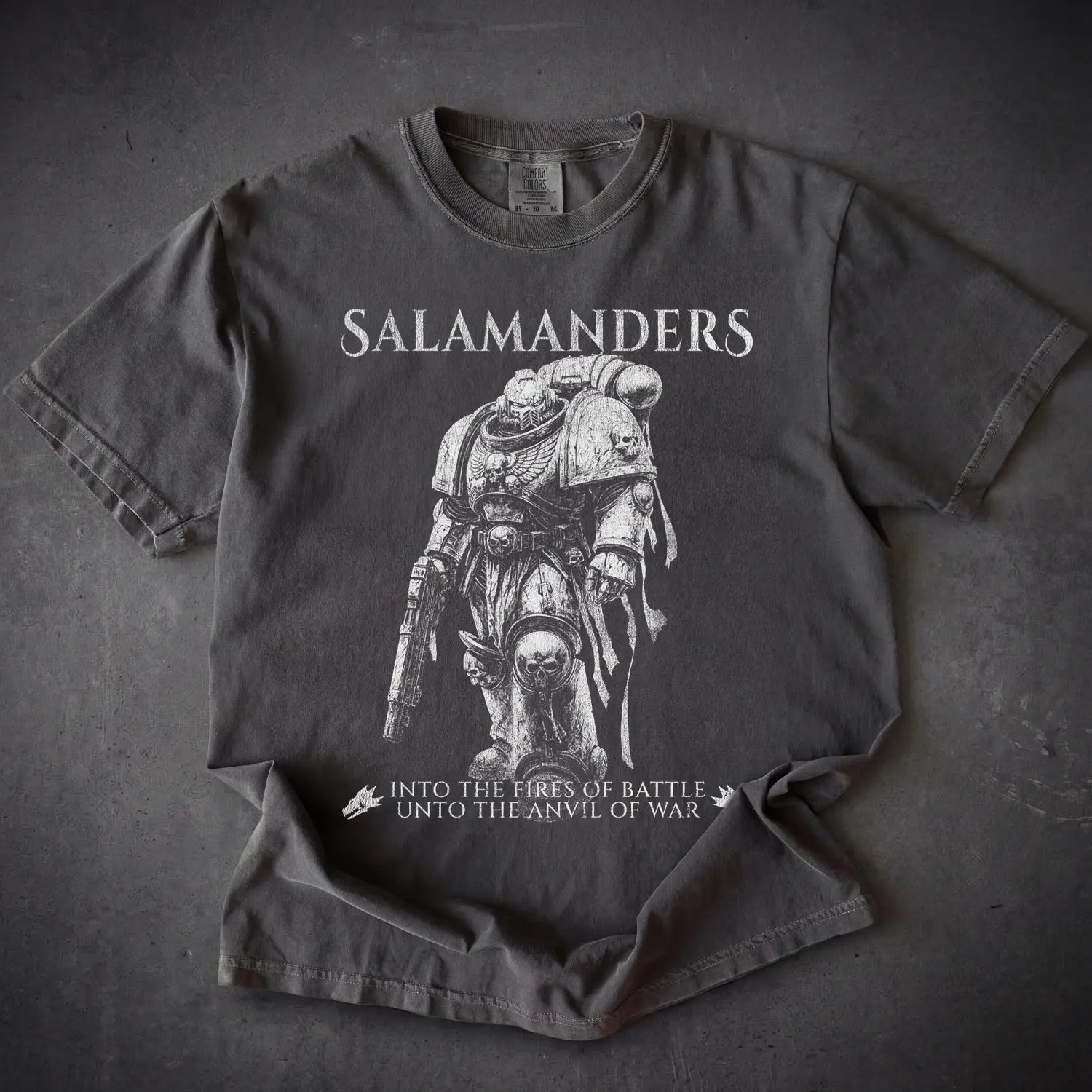 Salamanders Tee – Warhammer 40K Space Marine Shirt - Cruel Royalty