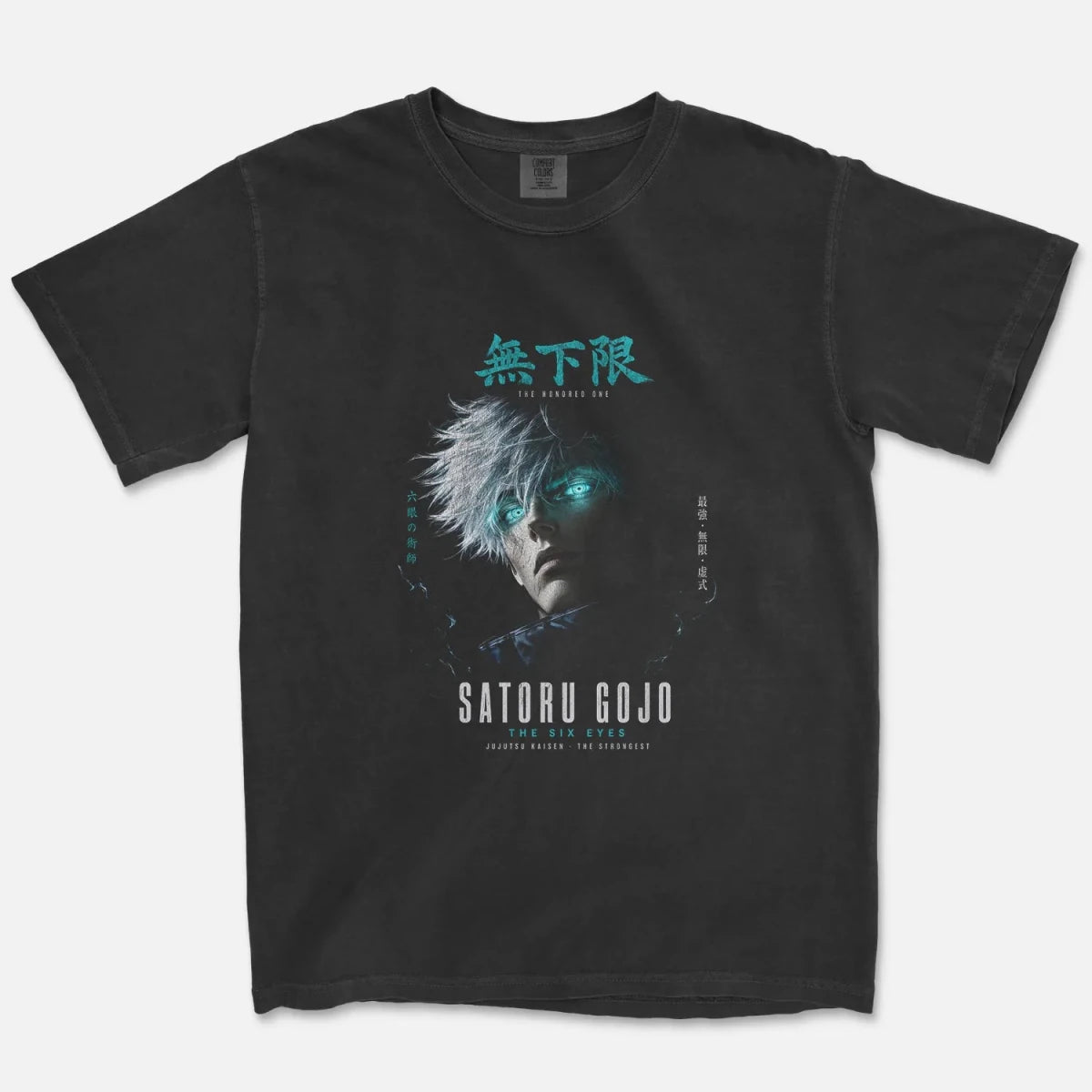 Satoru Gojo Tee – Jujutsu Kaisen Six Eyes Sorcerer Shirt - Cruel Royalty