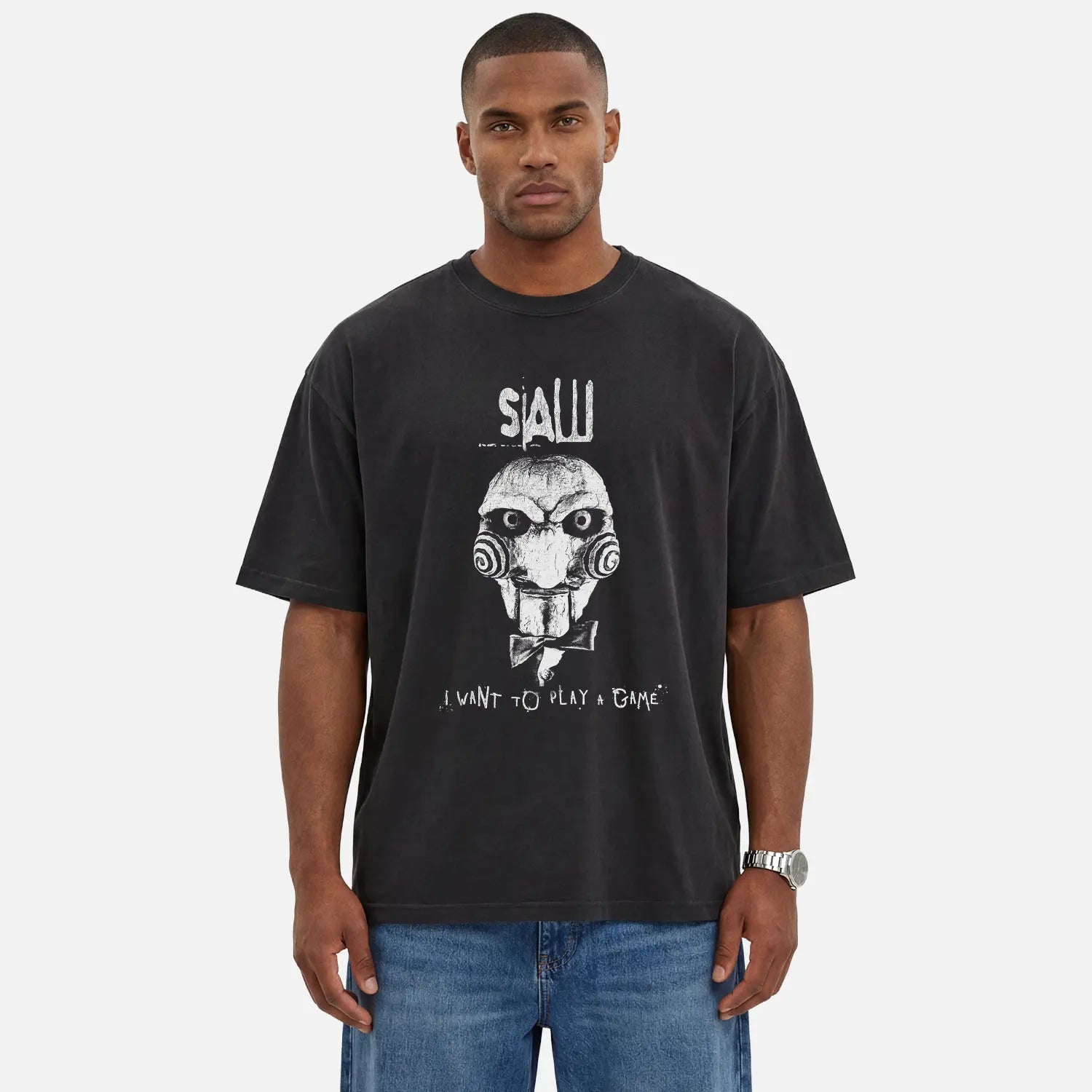 Billy Puppet Tee – Saw Horror Movie Shirt - Cruel Royalty