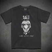 Billy Puppet Tee – Saw Horror Movie Shirt - Cruel Royalty
