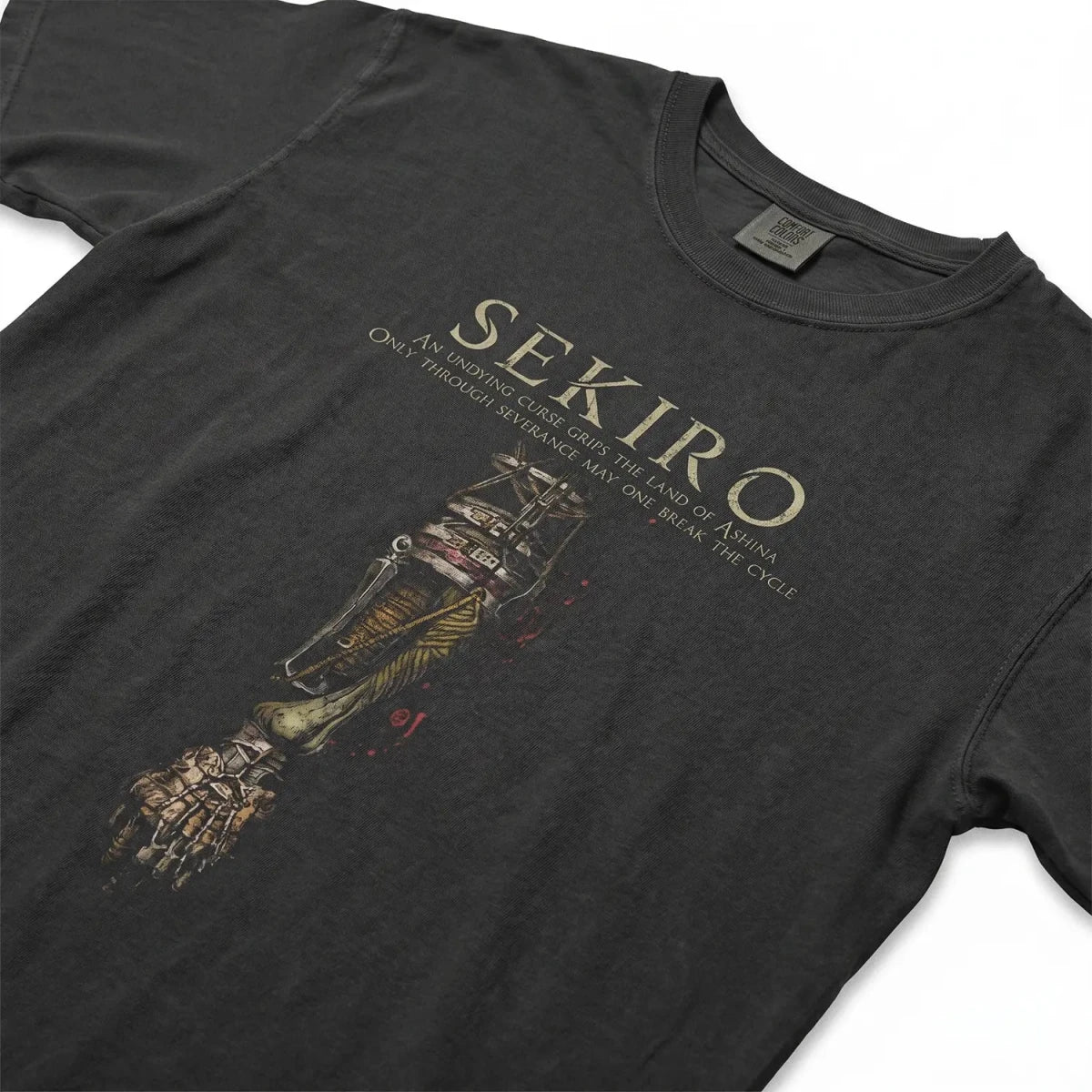 Sekiro Tee – Shadows Die Twice Wolf Prosthetic Shirt - Cruel Royalty