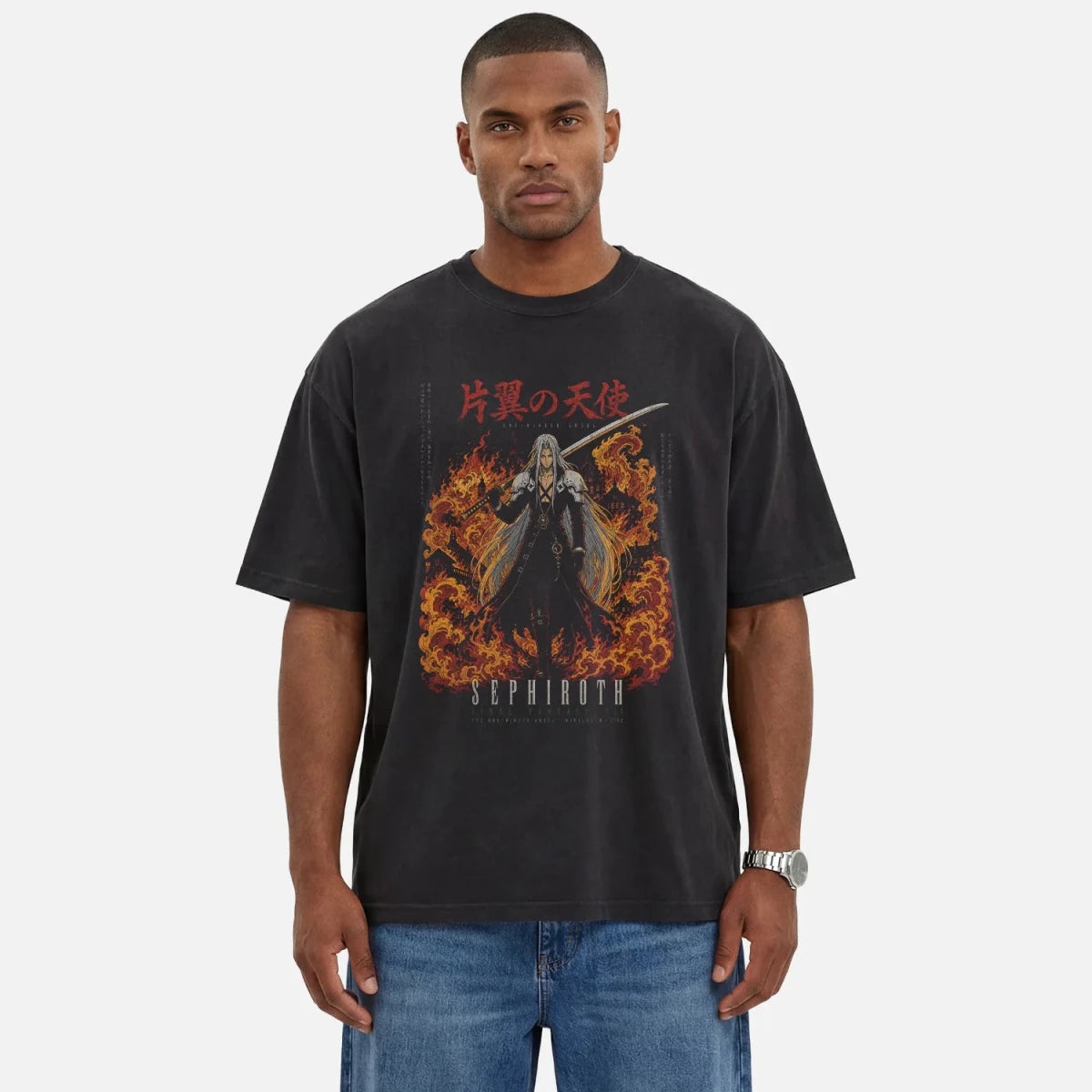 Sephiroth Tee – Final Fantasy VII One - Winged Angel Shirt - Cruel Royalty