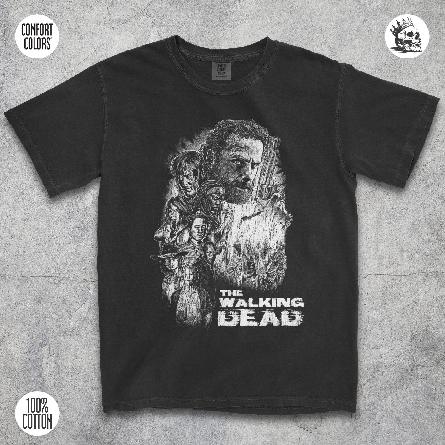The Walking Dead Shirt – Vintage Apocalypse Survival Horror Tee