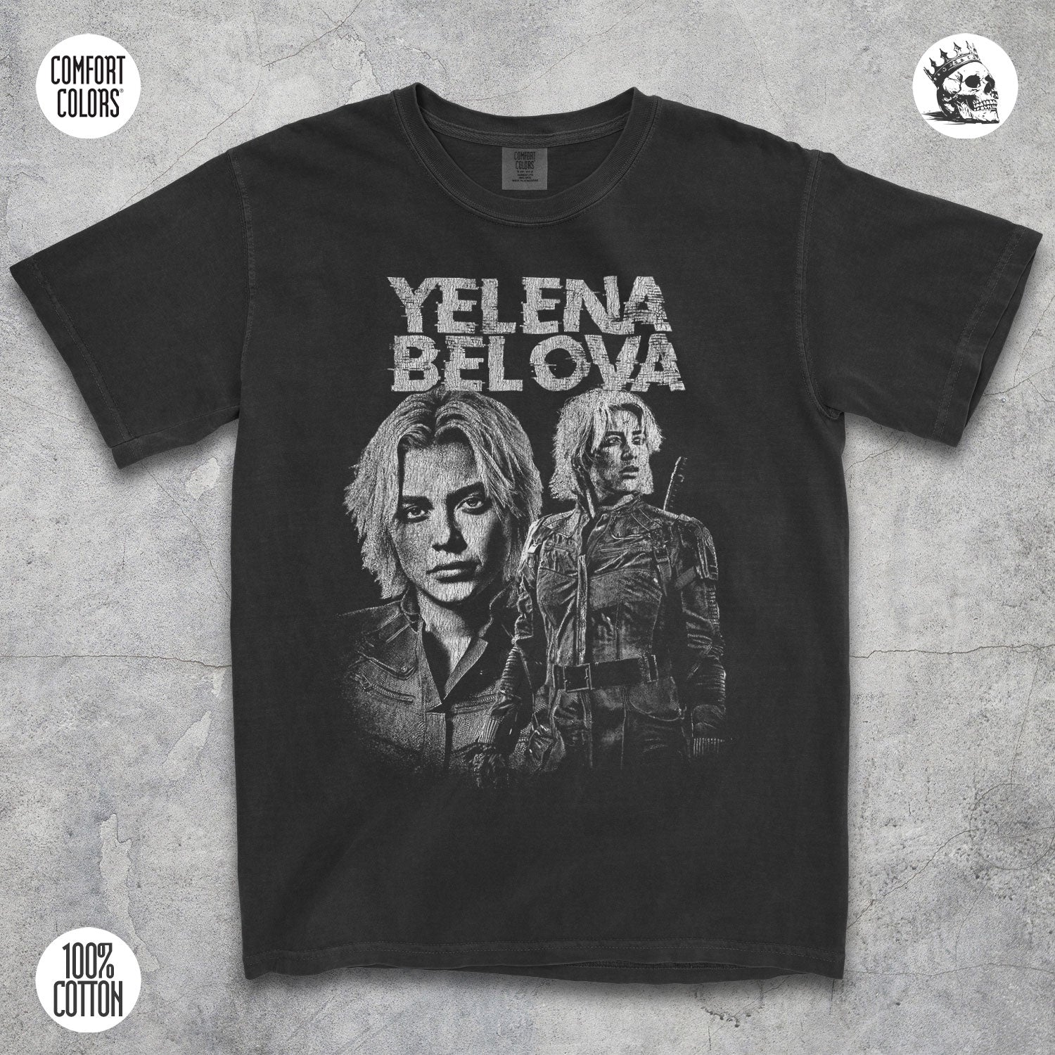 Yelena Belova Shirt – Deadly Spy Graphic Tee for Antihero Fans