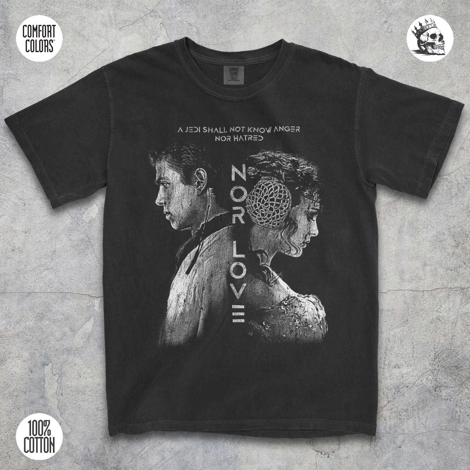 Padmé & Anakin Shirt – Forbidden Jedi Love Graphic Tee for Fans