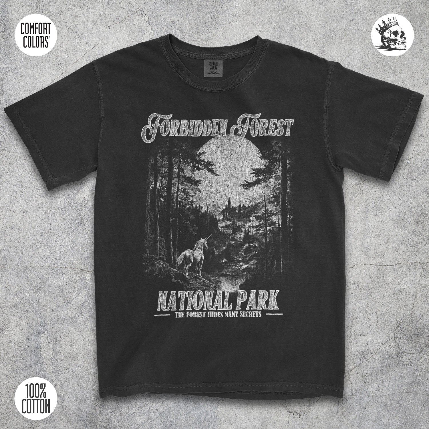 Forbidden Forest Shirt – Dark Enchanted Woods Graphic Tee
