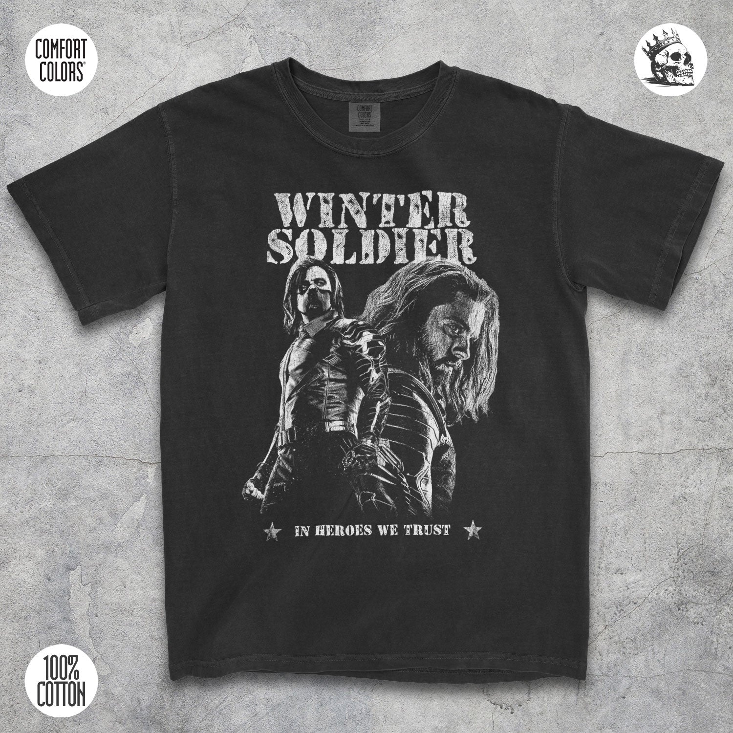 Winter Soldier Shirt – Rogue Super Soldier Graphic Tee for Fans