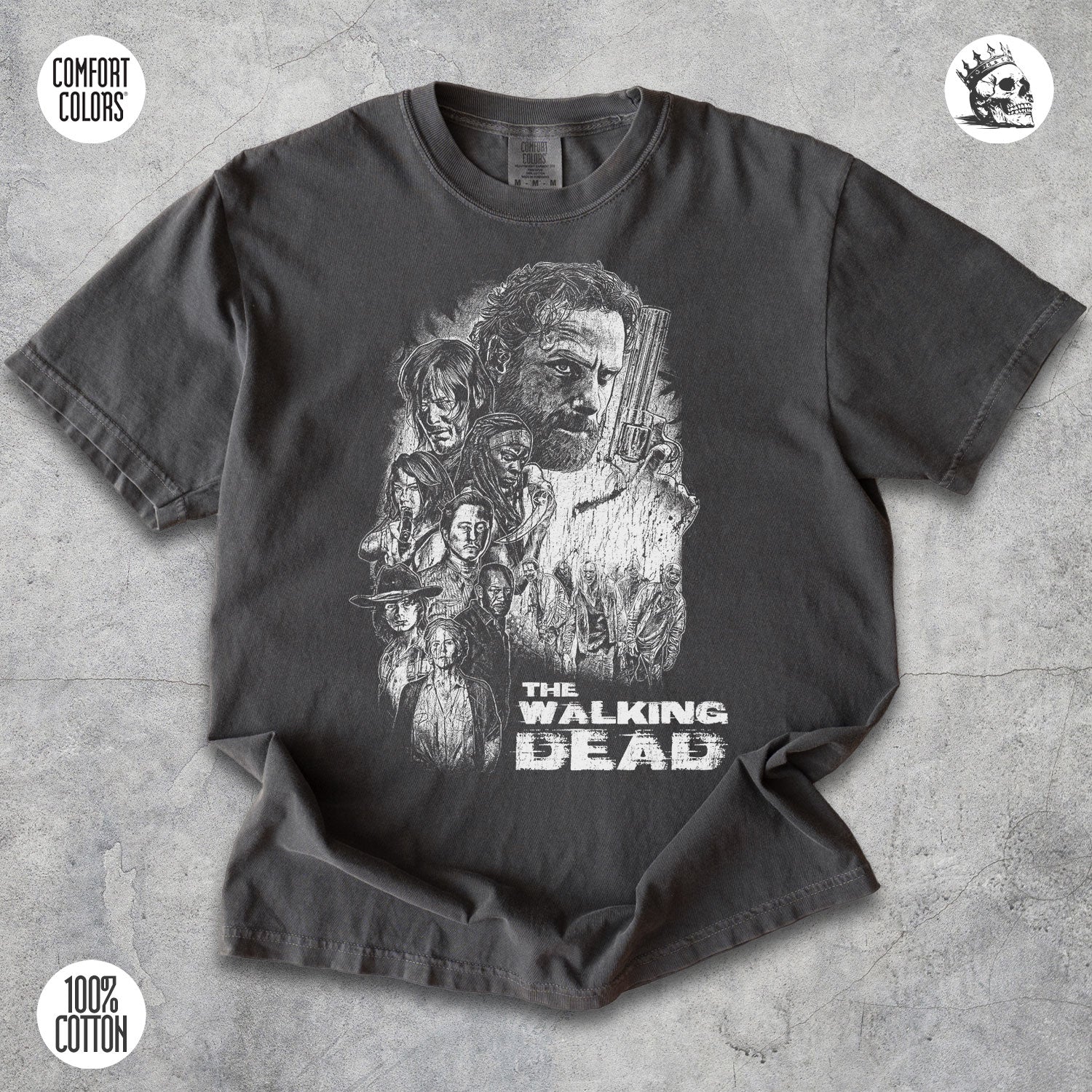 The Walking Dead Shirt – Vintage Apocalypse Survival Horror Tee