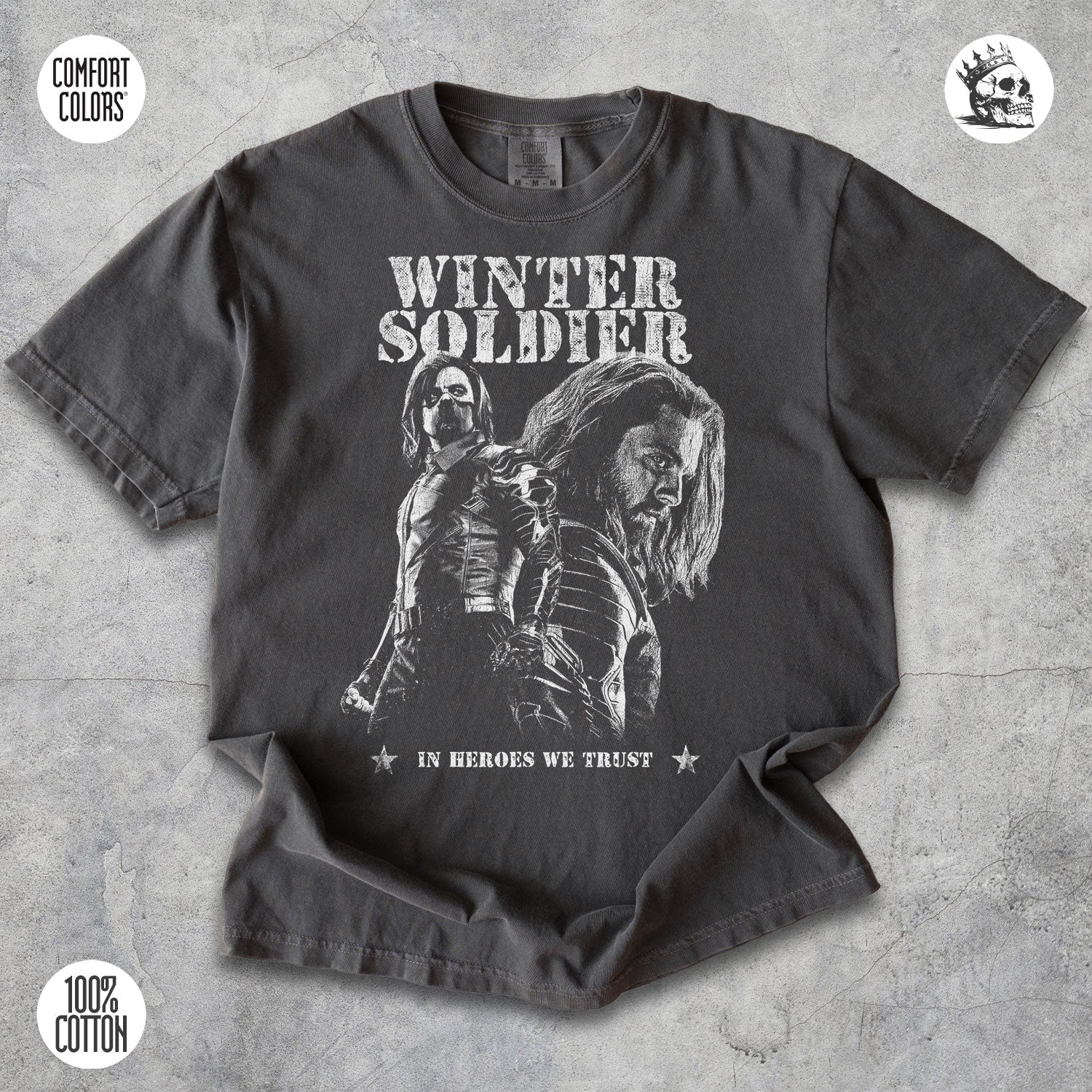 Winter Soldier Shirt – Rogue Super Soldier Graphic Tee for Fans