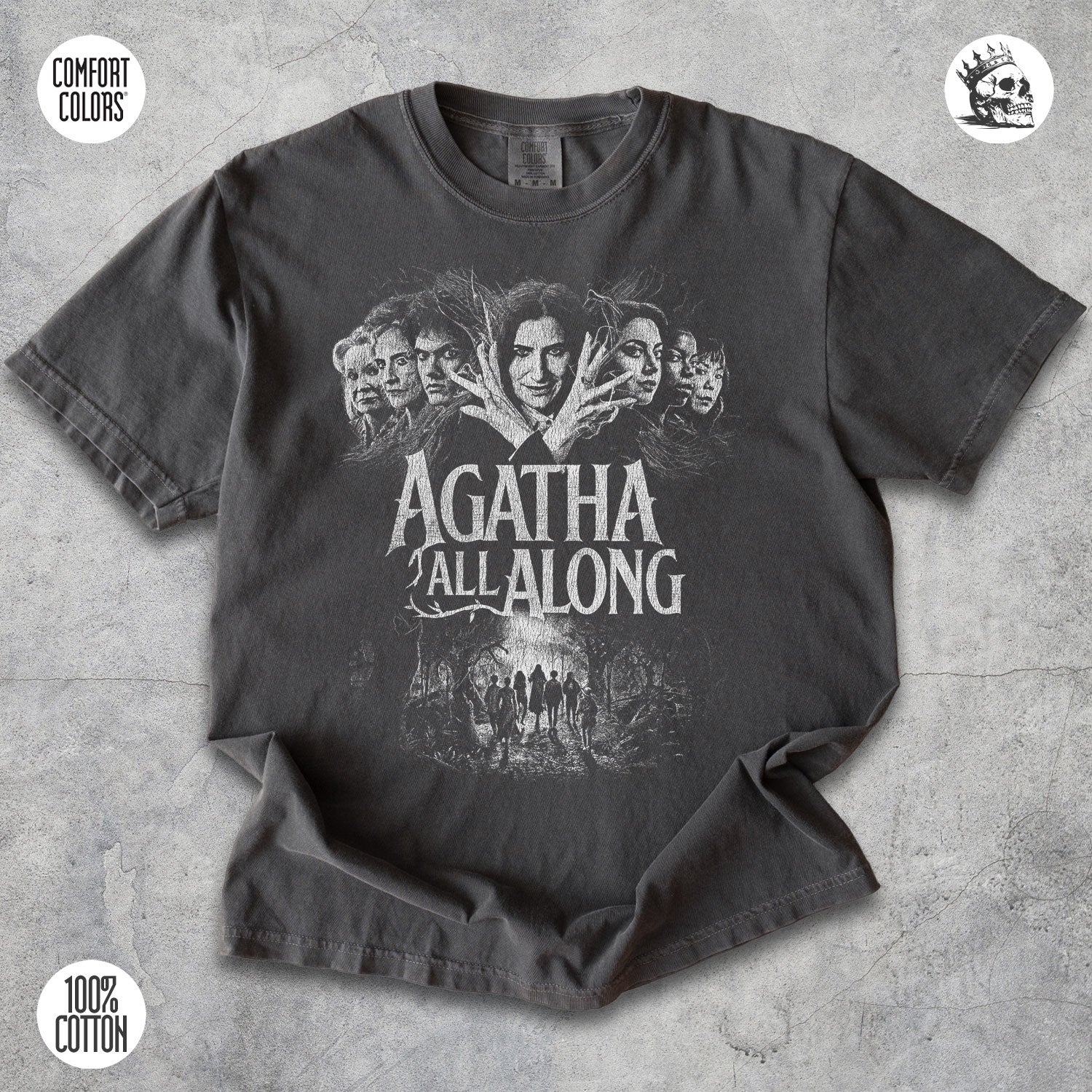 Agatha All Along Shirt – Witchy Retro Villain Graphic Tee for Fans