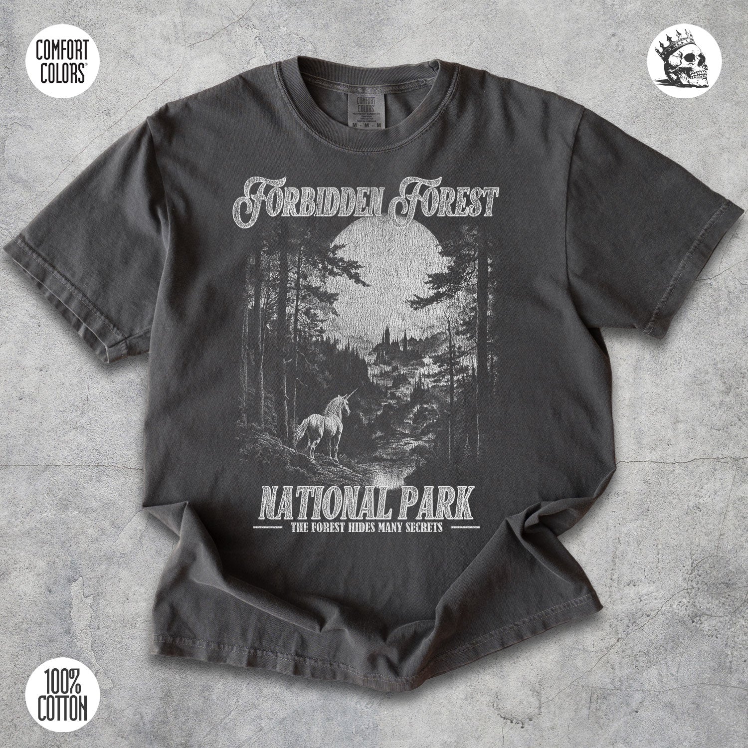 Forbidden Forest Shirt – Dark Enchanted Woods Graphic Tee