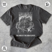 Doom Slayer Shirt – Hellwalker Graphic Tee for Hardcore Gamers