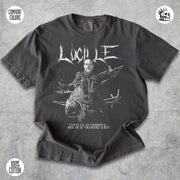 Lucille Bat Shirt – Negan-Inspired Vintage Tee for Survival Fans