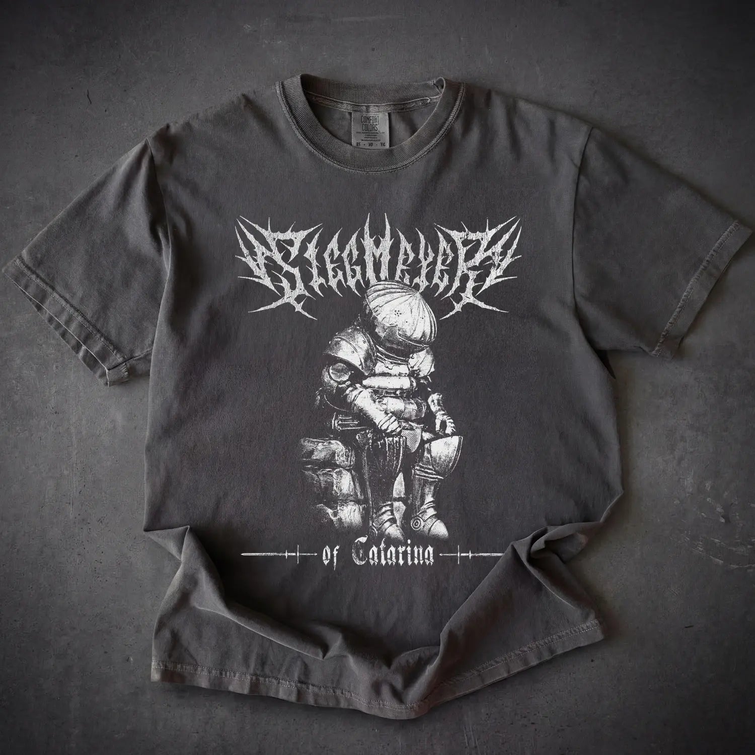 Siegmeyer Tee – Dark Souls Onion Knight Shirt - Cruel Royalty