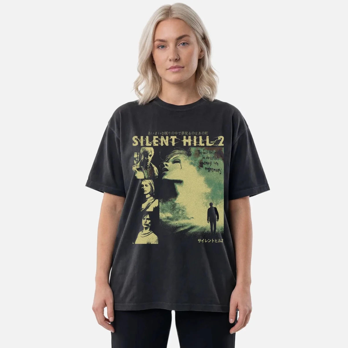Pyramid Fog Horror Gaming Tee