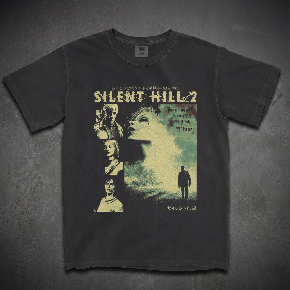 Pyramid Fog Horror Gaming Tee