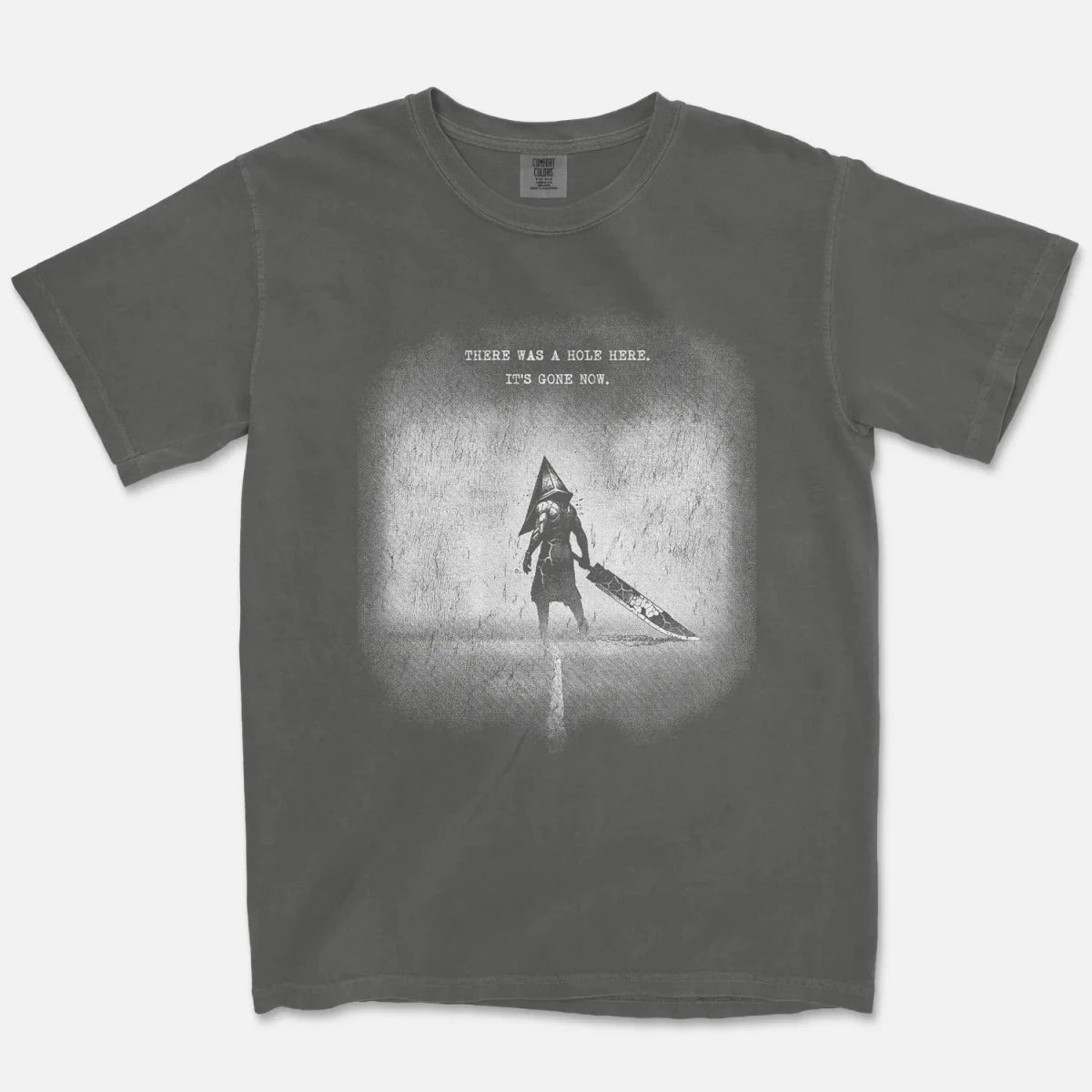 Silent Hill Pyramid Head Tee – There Was A Hole Here Shirt - Cruel Royalty