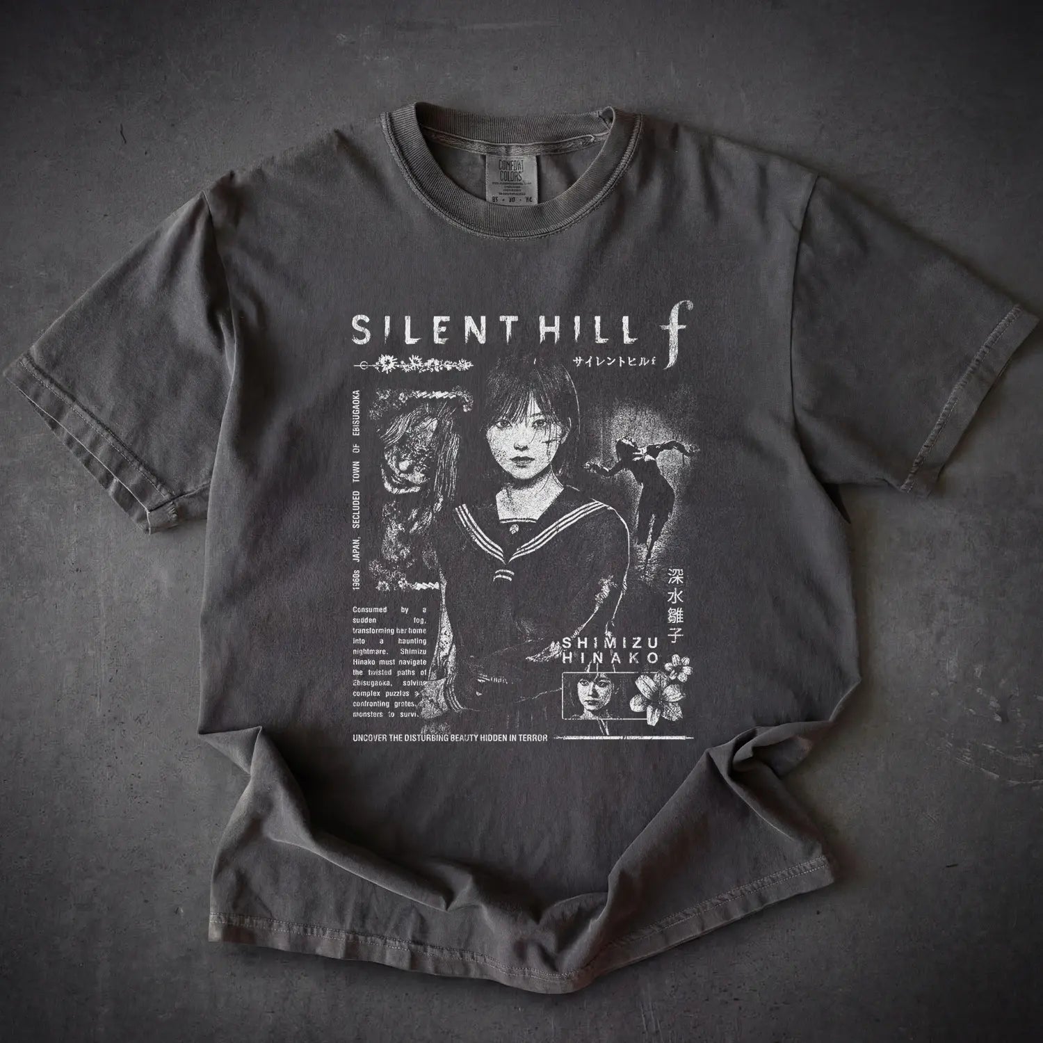 Silent Hill f Tee – Horror Game Shirt - Cruel Royalty