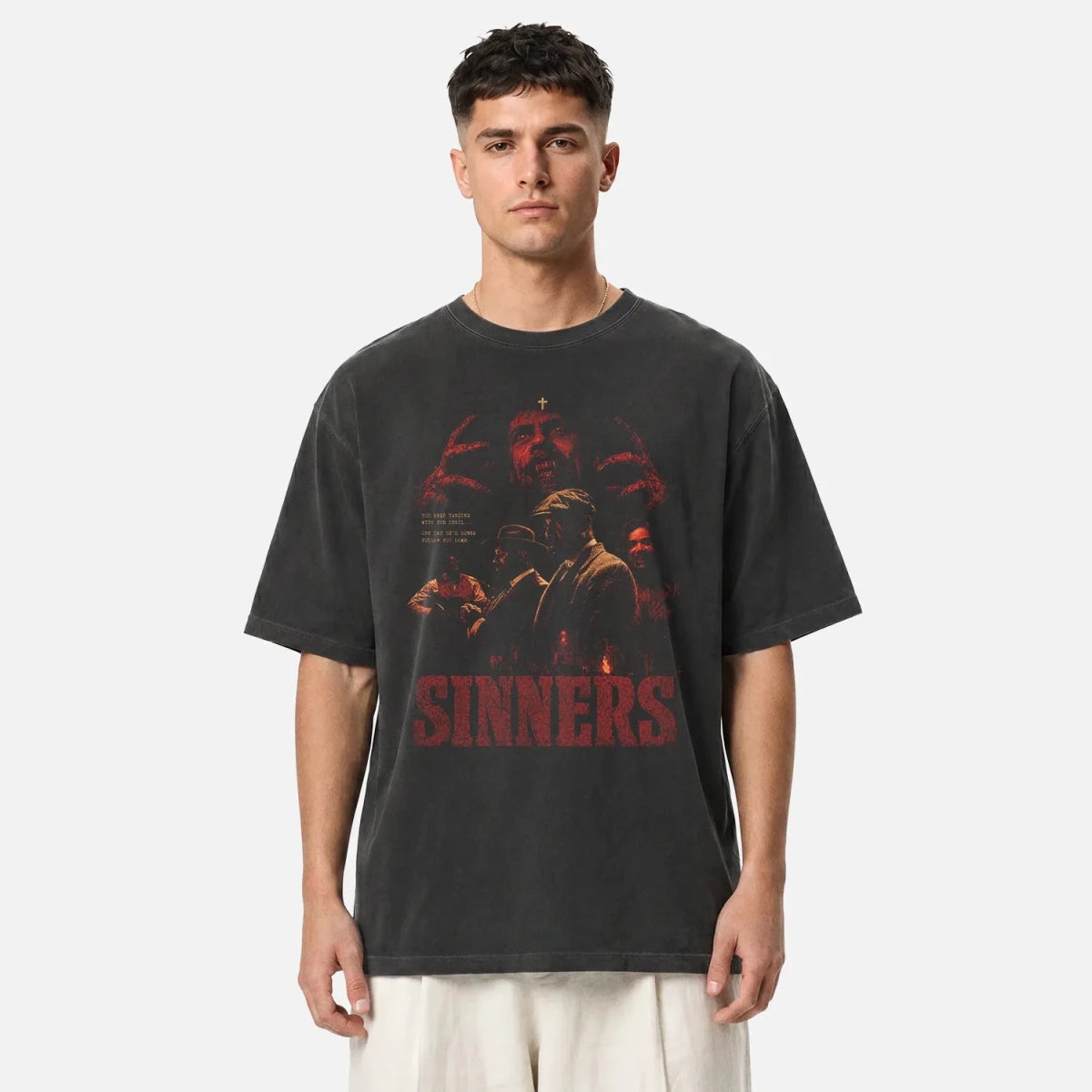 Sinners Tee – Ryan Coogler Vampire Film Shirt - Cruel Royalty