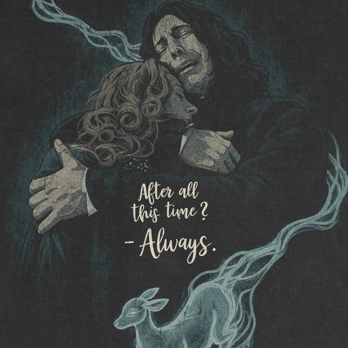 Always Tee – Silver Doe Wizard Shirt - Cruel Royalty