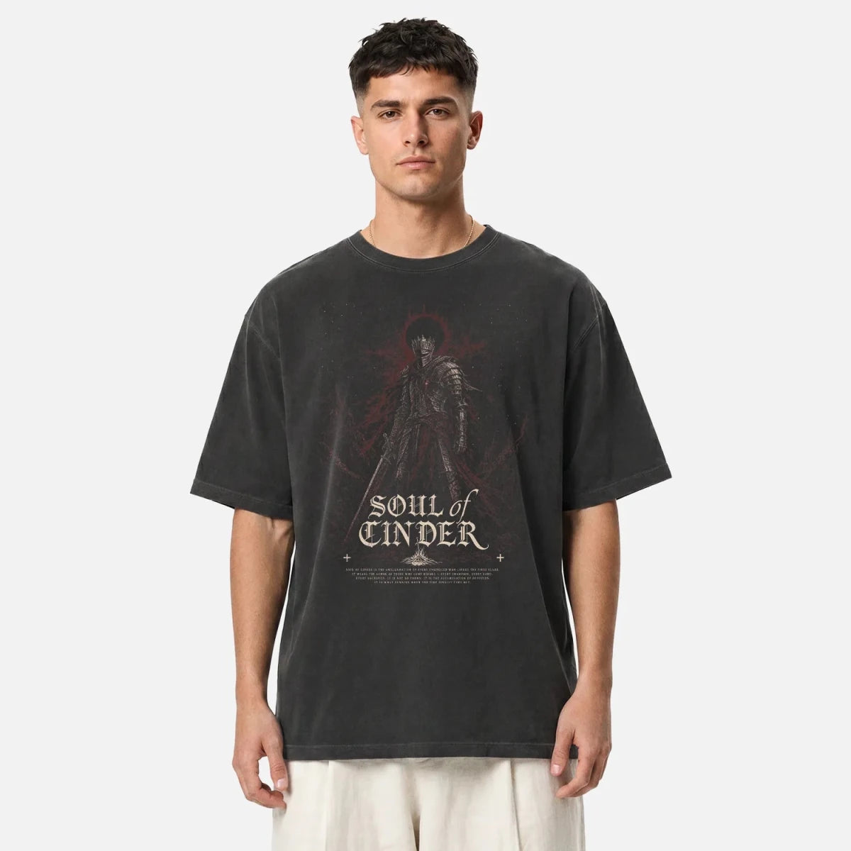 Soul of Cinder Tee – Dark Souls III Final Boss Shirt - Cruel Royalty