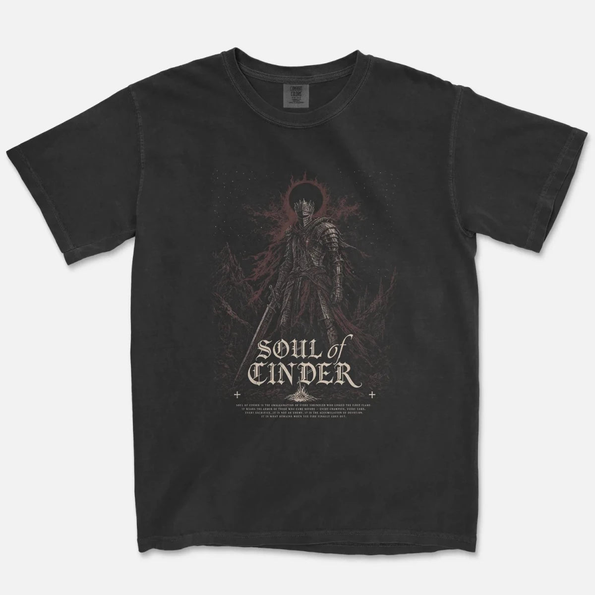 Soul of Cinder Tee – Dark Souls III Final Boss Shirt - Cruel Royalty