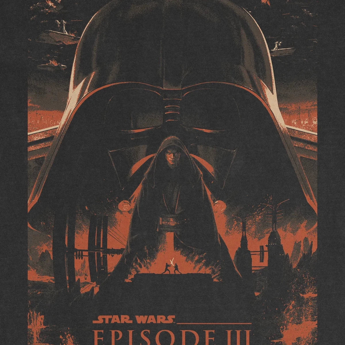 Star Wars Episode III Tee – Revenge of the Sith Darth Vader Shirt - Cruel Royalty