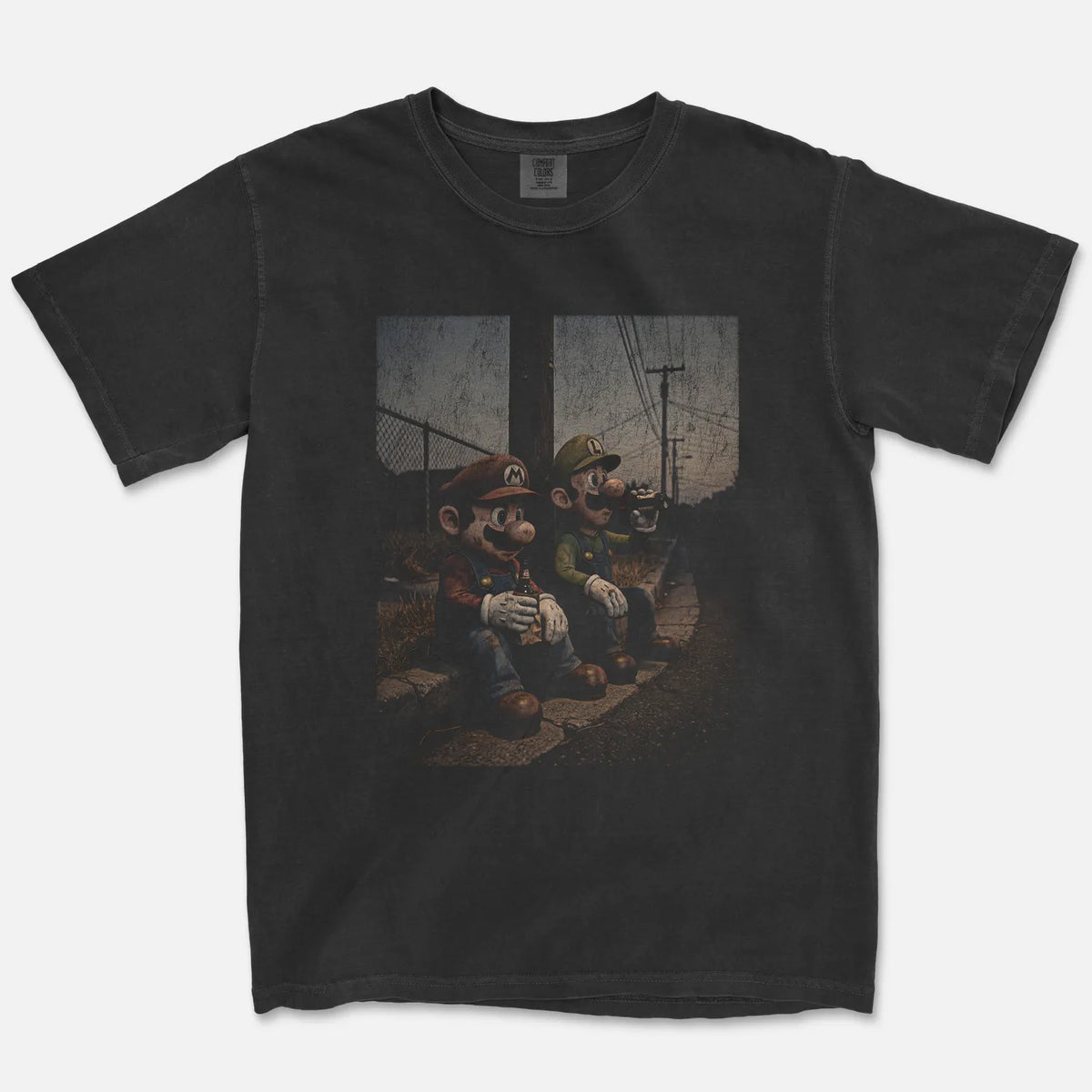 Plumber Bros Tee – Retro Gamer Dark Humor Shirt