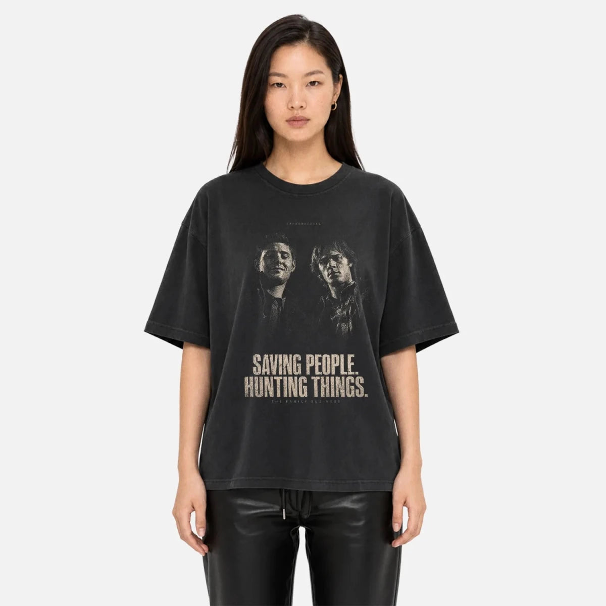 Supernatural Tee – Saving People Hunting Things Winchester Shirt - Cruel Royalty