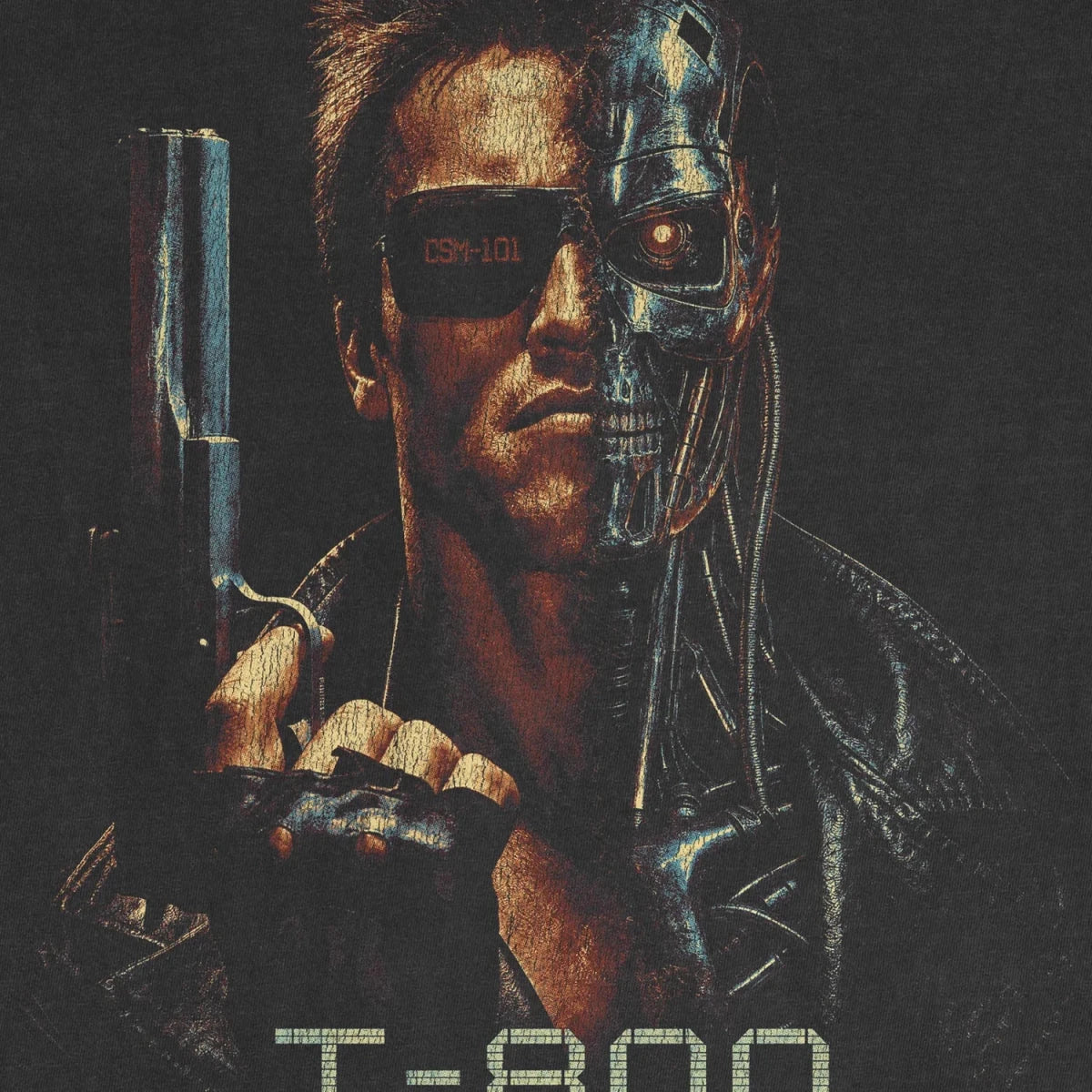 T - 800 Terminator Tee – I'll Be Back Arnold Schwarzenegger Shirt - Cruel Royalty