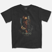 T - 800 Terminator Tee – I'll Be Back Arnold Schwarzenegger Shirt - Cruel Royalty