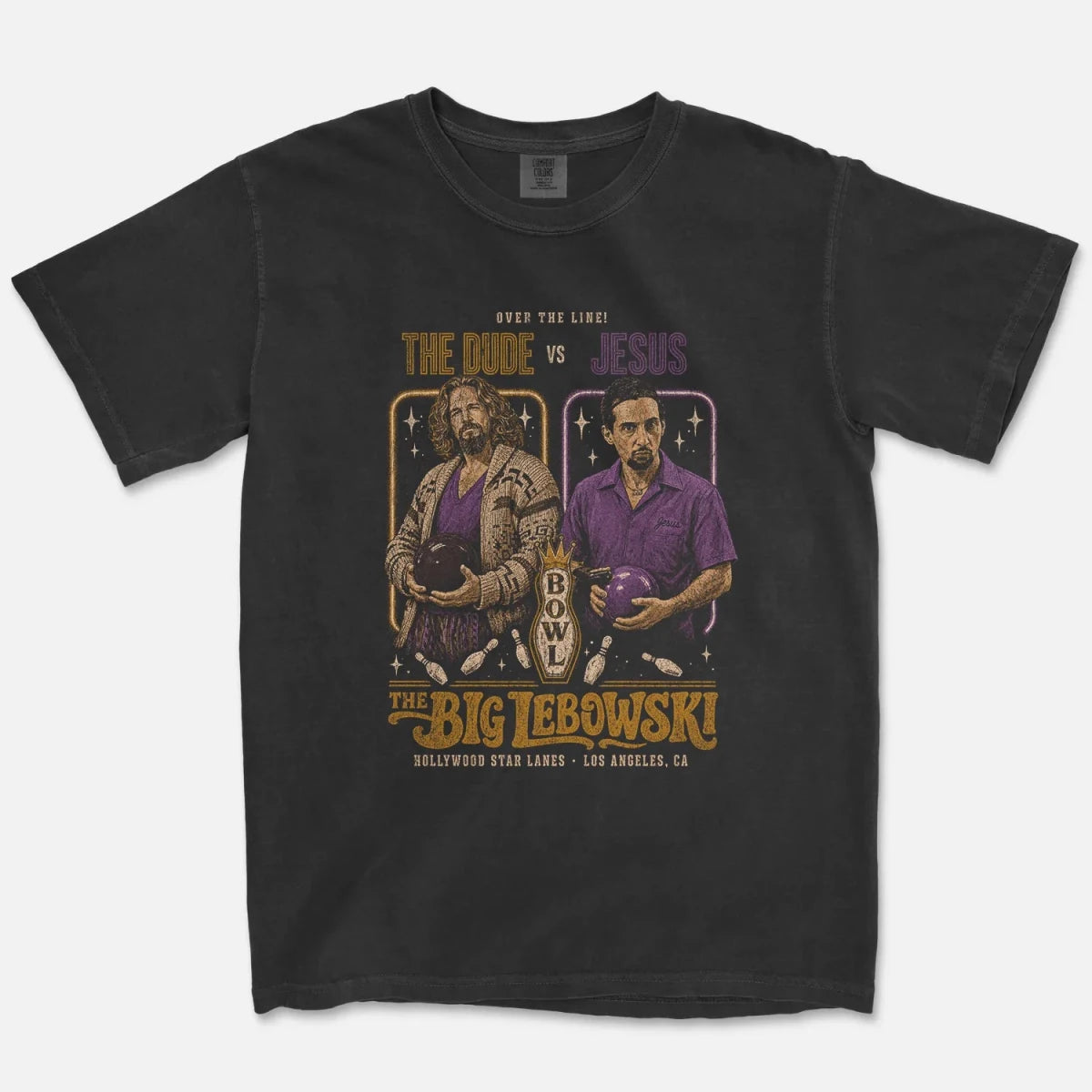 Over The Line Tee – Bowling Showdown Shirt - Cruel Royalty