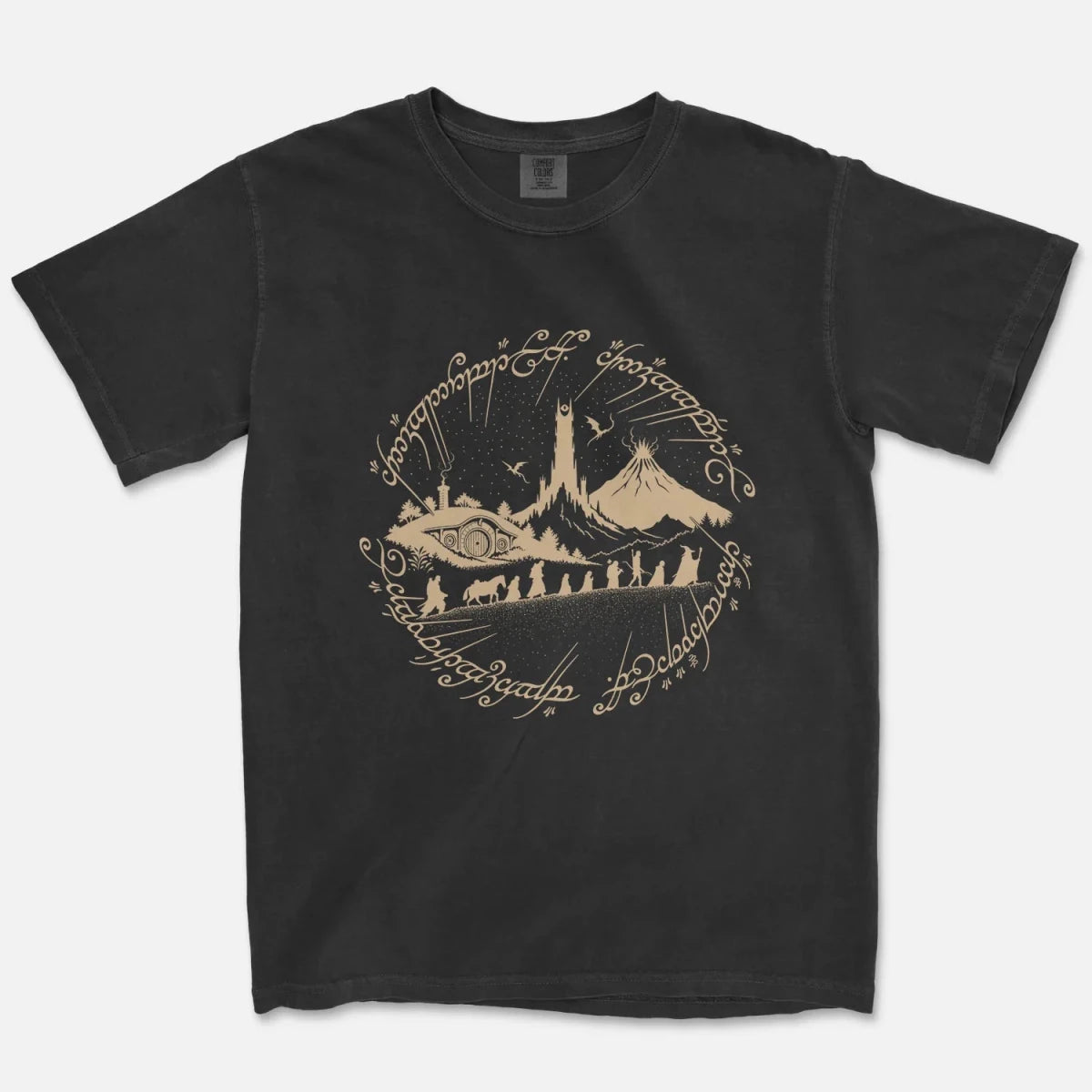 Nine Walkers Tee – Epic Fantasy Quest Shirt - Cruel Royalty