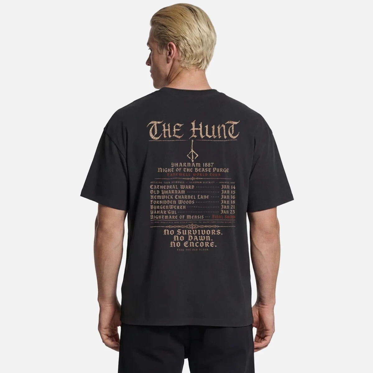 The Hunt Tee – Night of the Beast Purge Farewell World Tour Shirt - Cruel Royalty