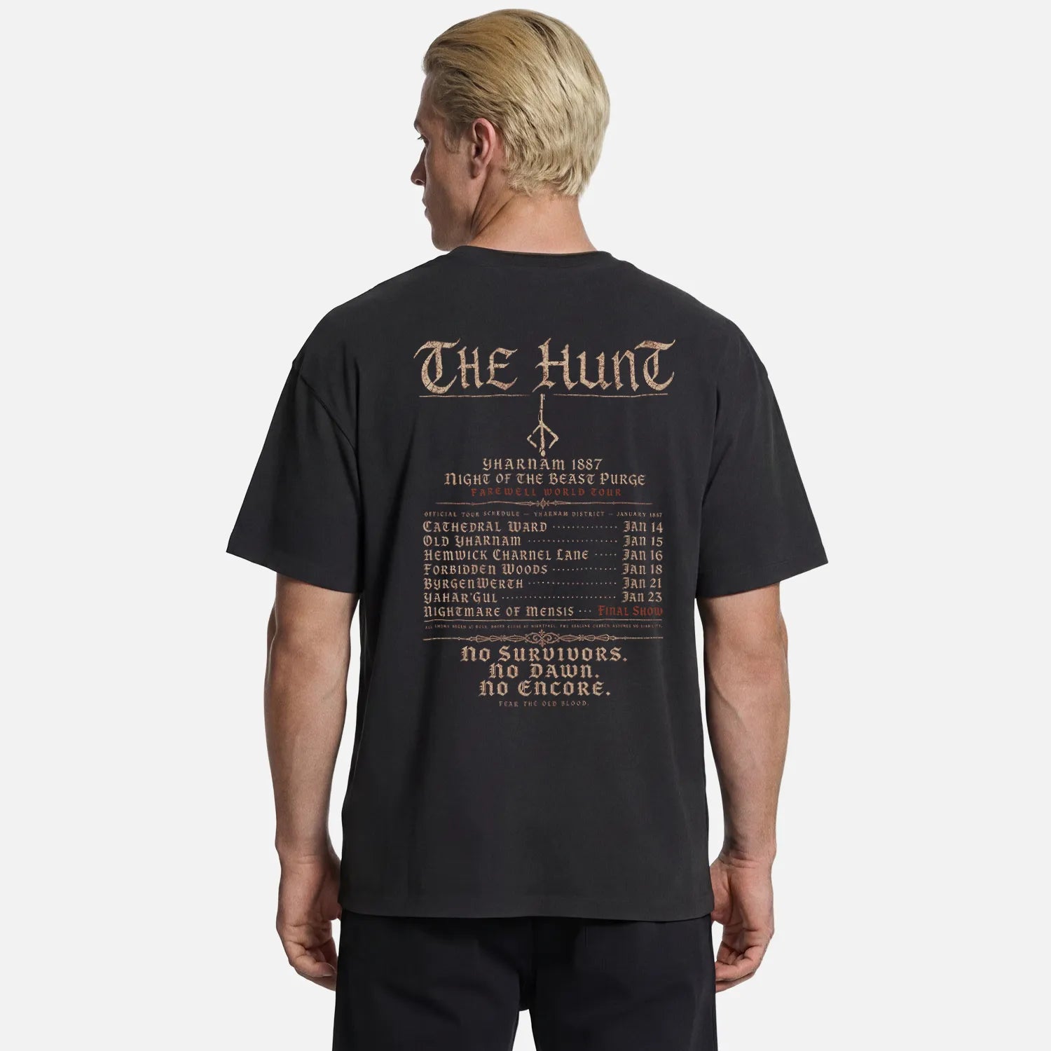 The Hunt Tee – Night of the Beast Purge Farewell World Tour Shirt - Comfort Colors