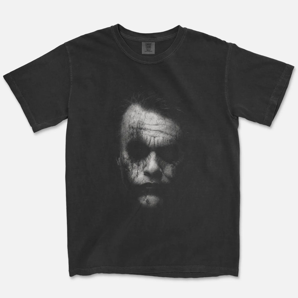 Smeared Face Tee – Anarchist Clown Villain Shirt